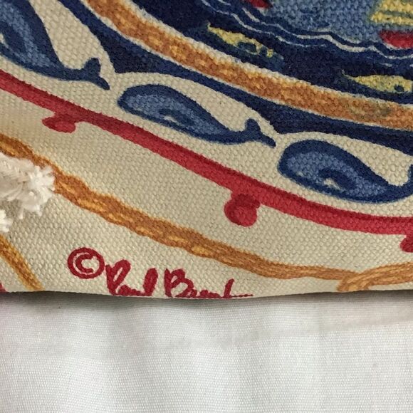 Paul Brent Canvas Nautical Shoulder Bag - Picture 10 of 14